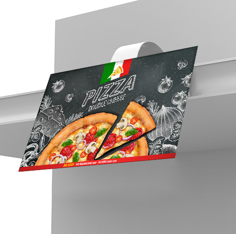 Large Shelf Dangler - Square Corners